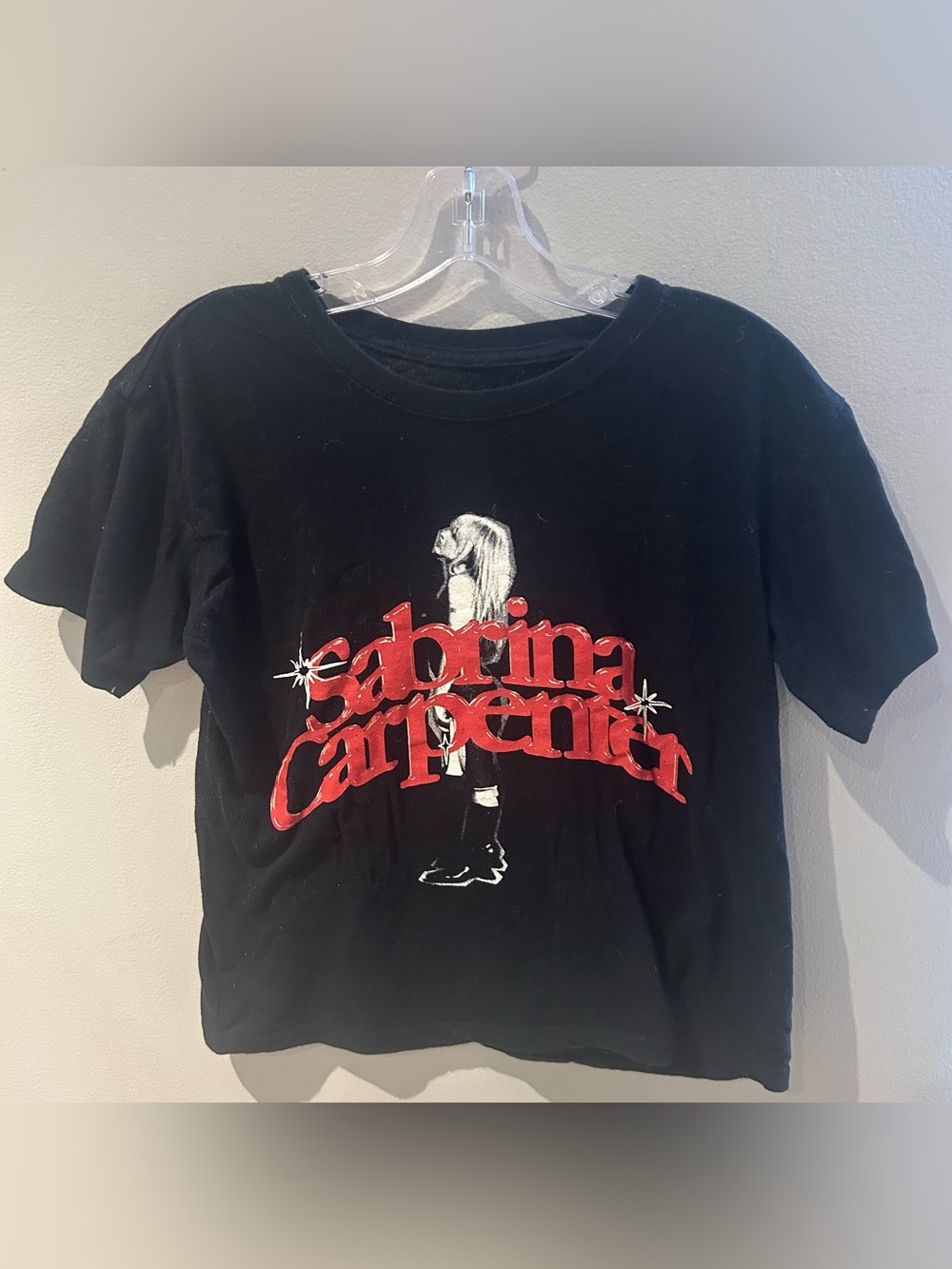 Black Sabrina carpenter tee